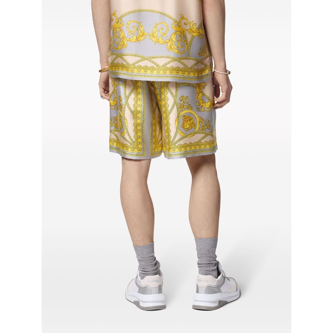 Versace La Coupe des Dieux silk shorts 10024761A113915E350