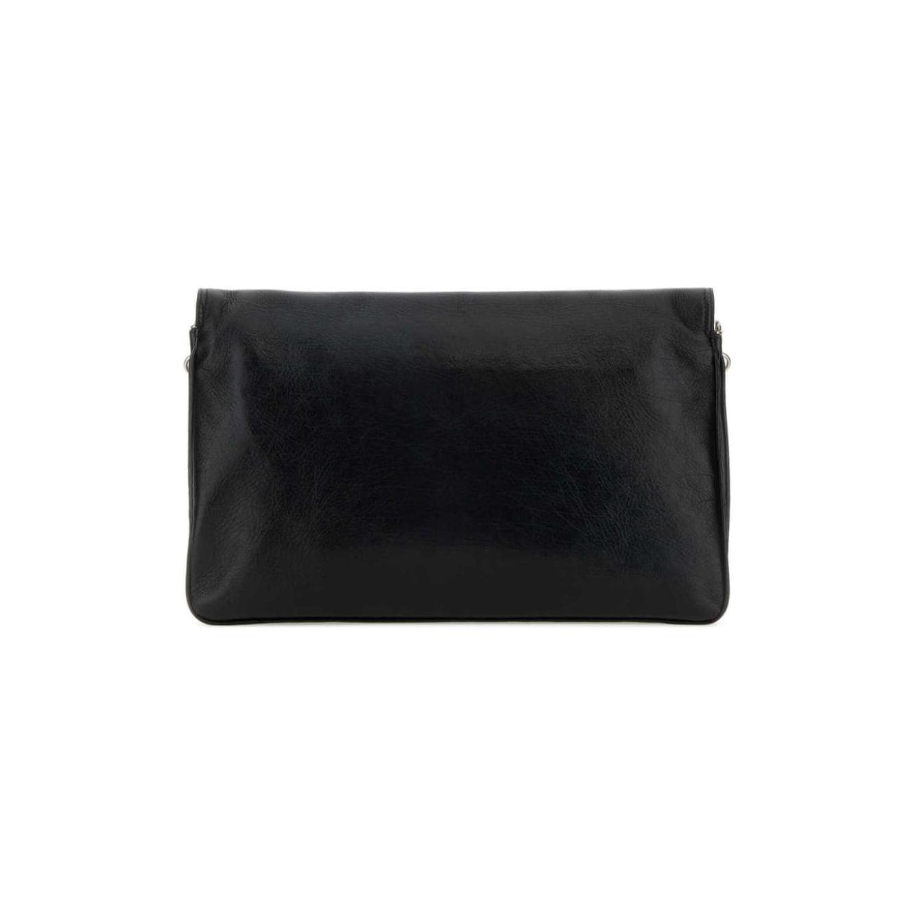 Balenciaga Large BB Soft Shoulder Bag Women in Black Handbag Balenciaga Black