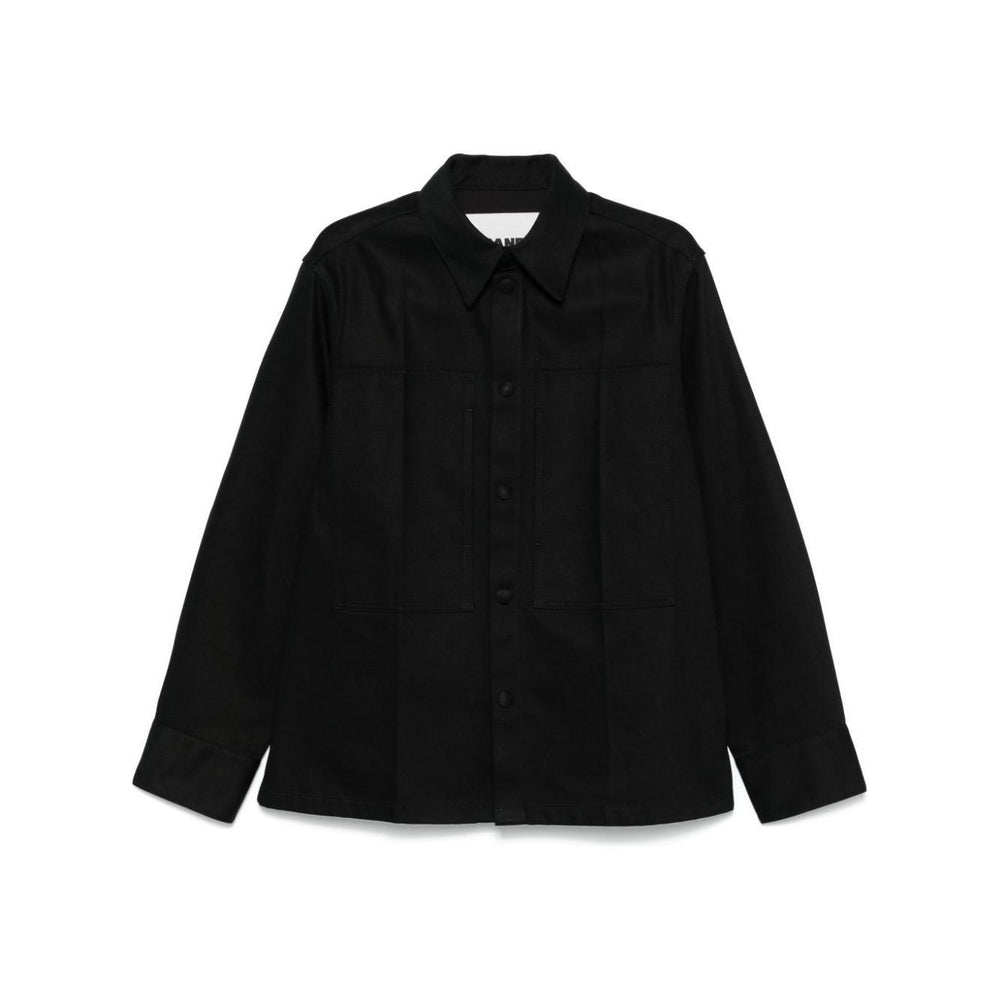 Jil Sander Shirts Black J22DL0234J45257001