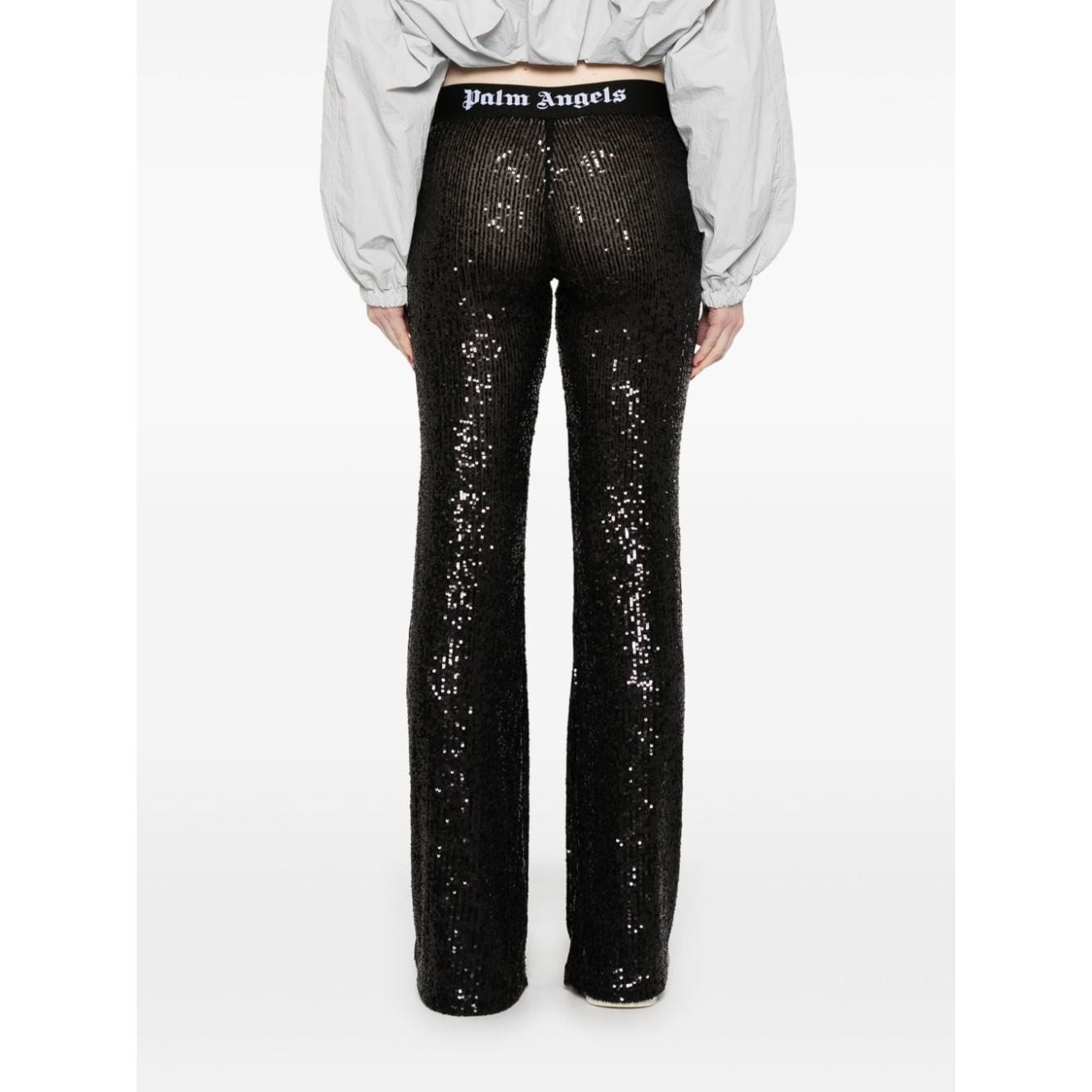 Palm Angels Trousers Black Trousers Palm Angels Black