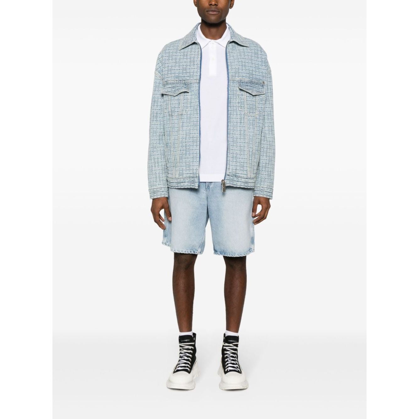 Givenchy T-shirts and Polos White Topwear Givenchy White Smoke