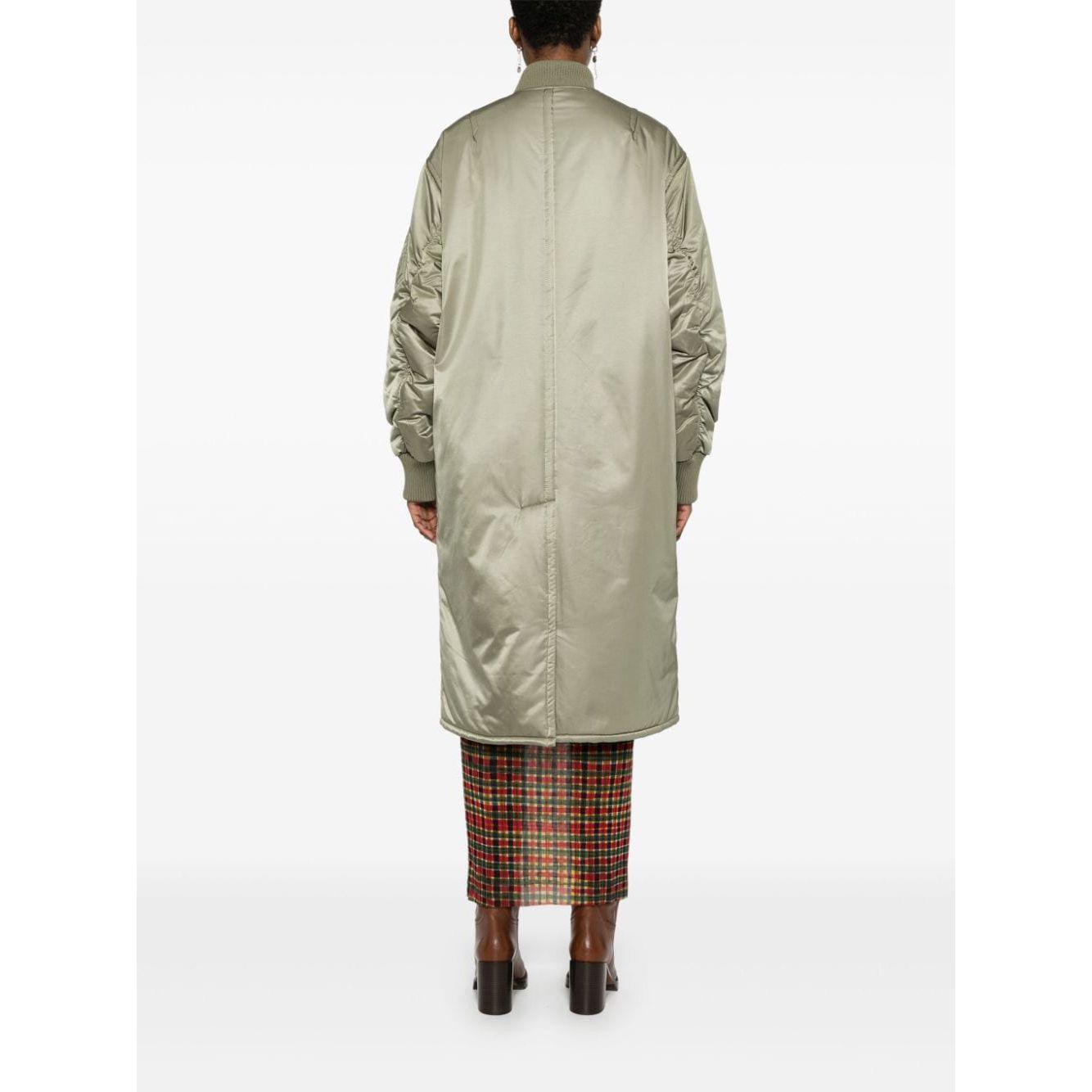 Stand Studio Coats Green Jackets Stand Studio White Smoke