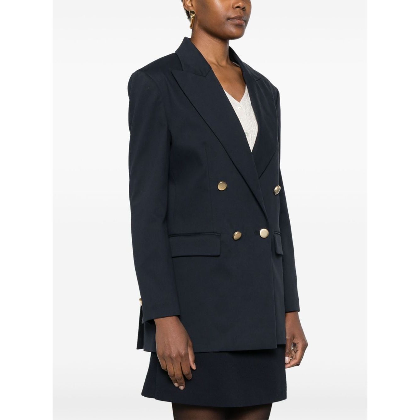 Parosh Jackets Blue Jackets Parosh White Smoke