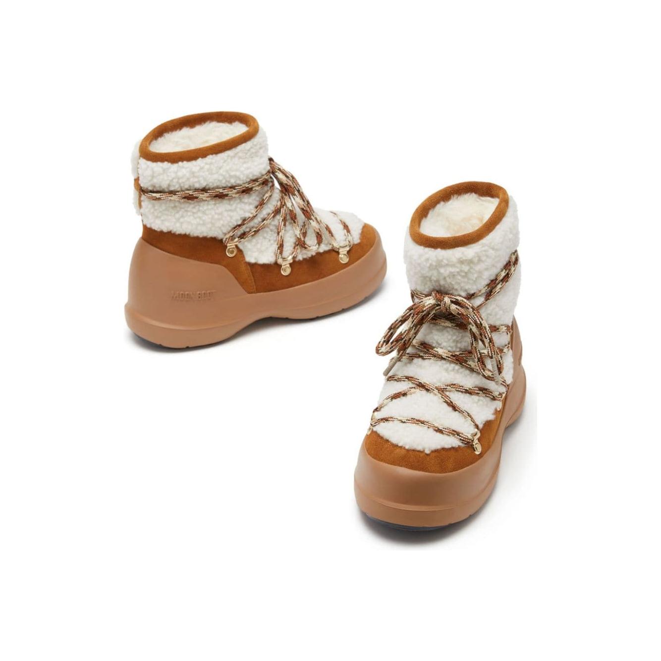 MOON BOOT CAPSULE Boots Beige Boots MOON BOOT CAPSULE Rosy Brown