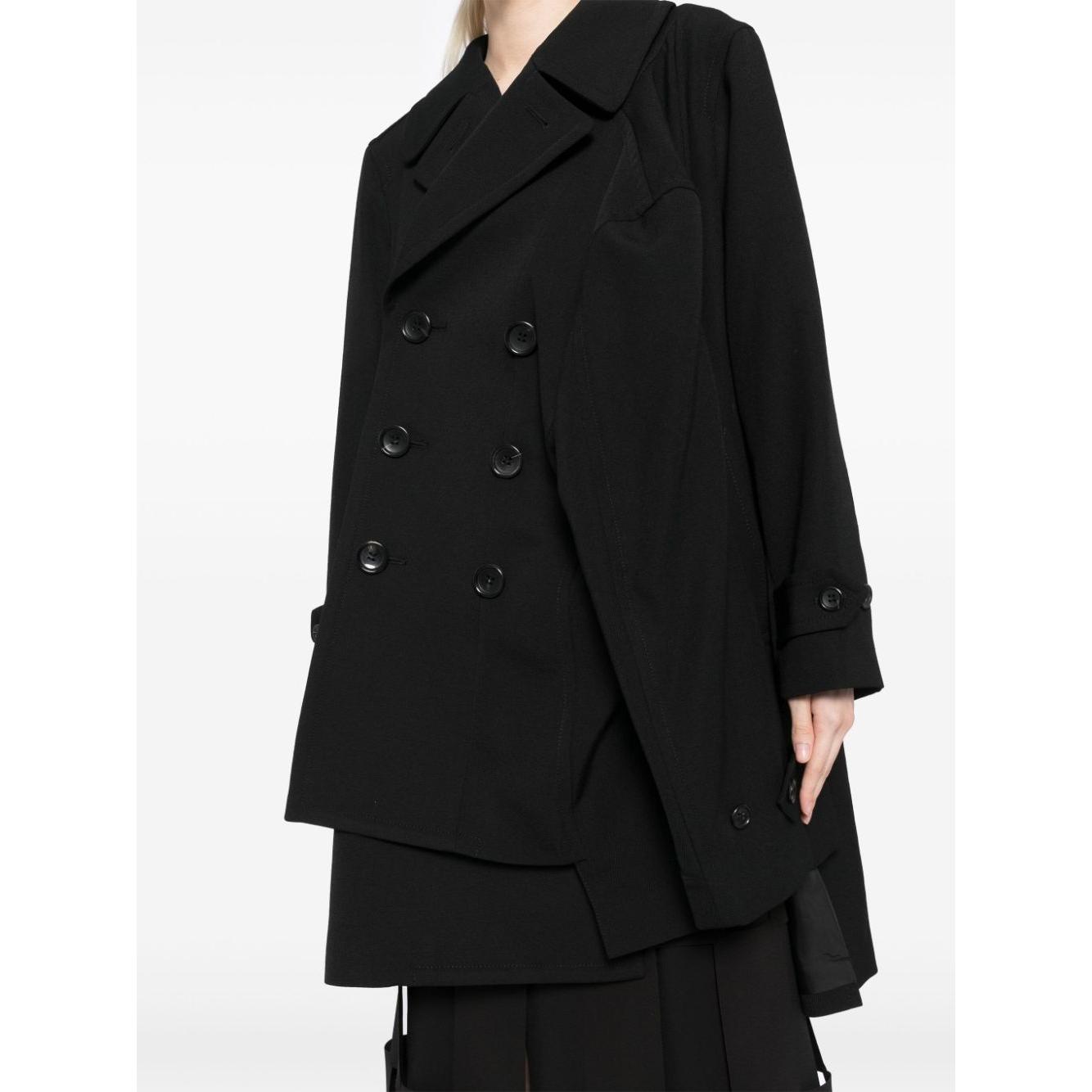 Comme des Garcons Coats Black Jackets Comme Des Garcons White Smoke