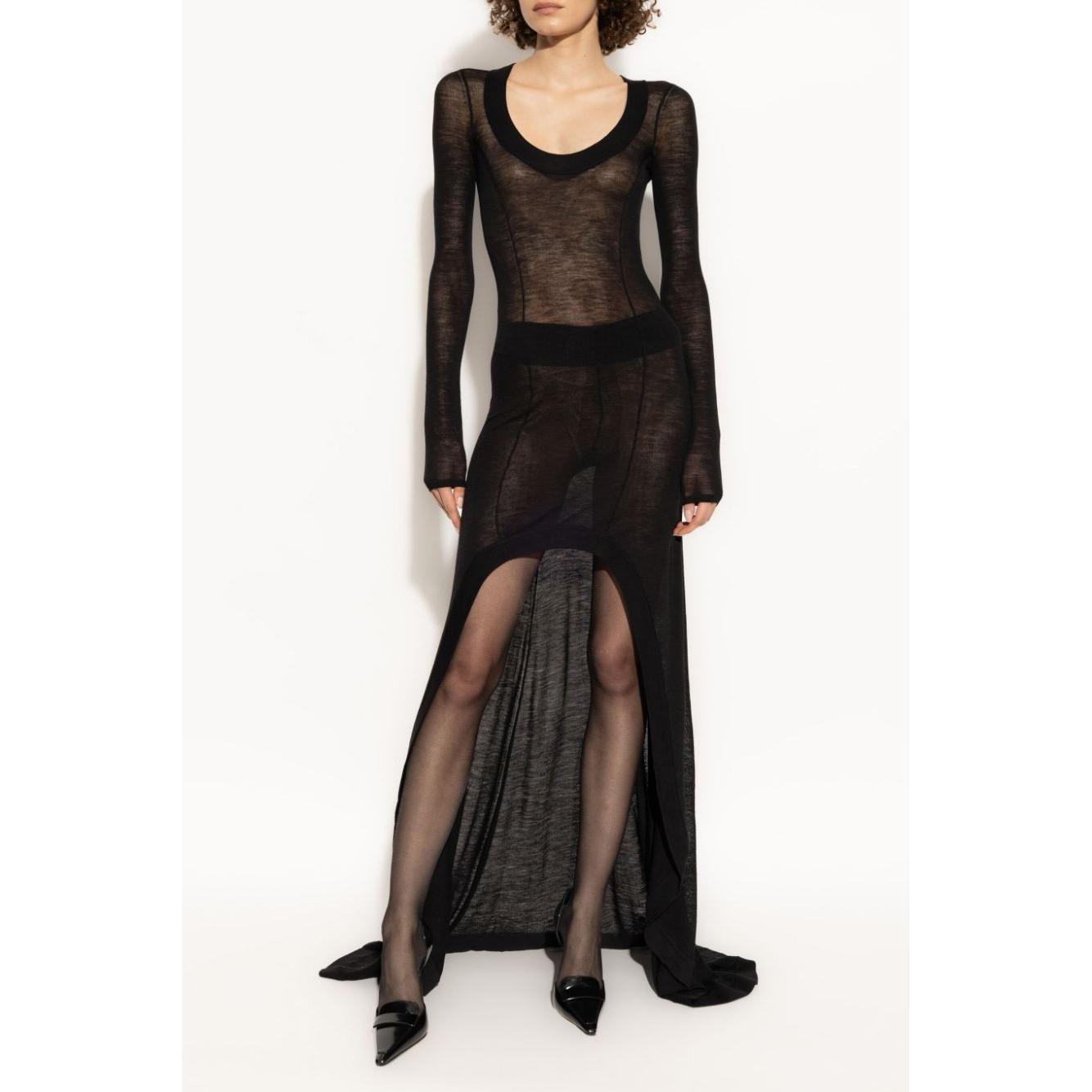 Saint Laurent Dresses Black Dresses Saint Laurent White Smoke