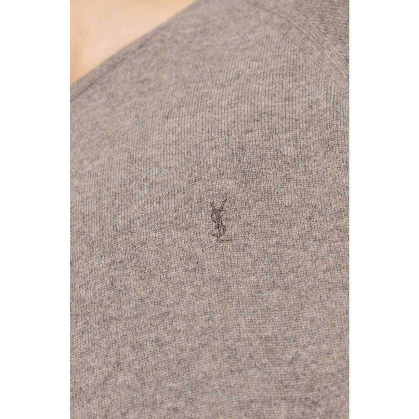 Saint Laurent Sweaters Dove Grey Topwear Saint Laurent Rosy Brown