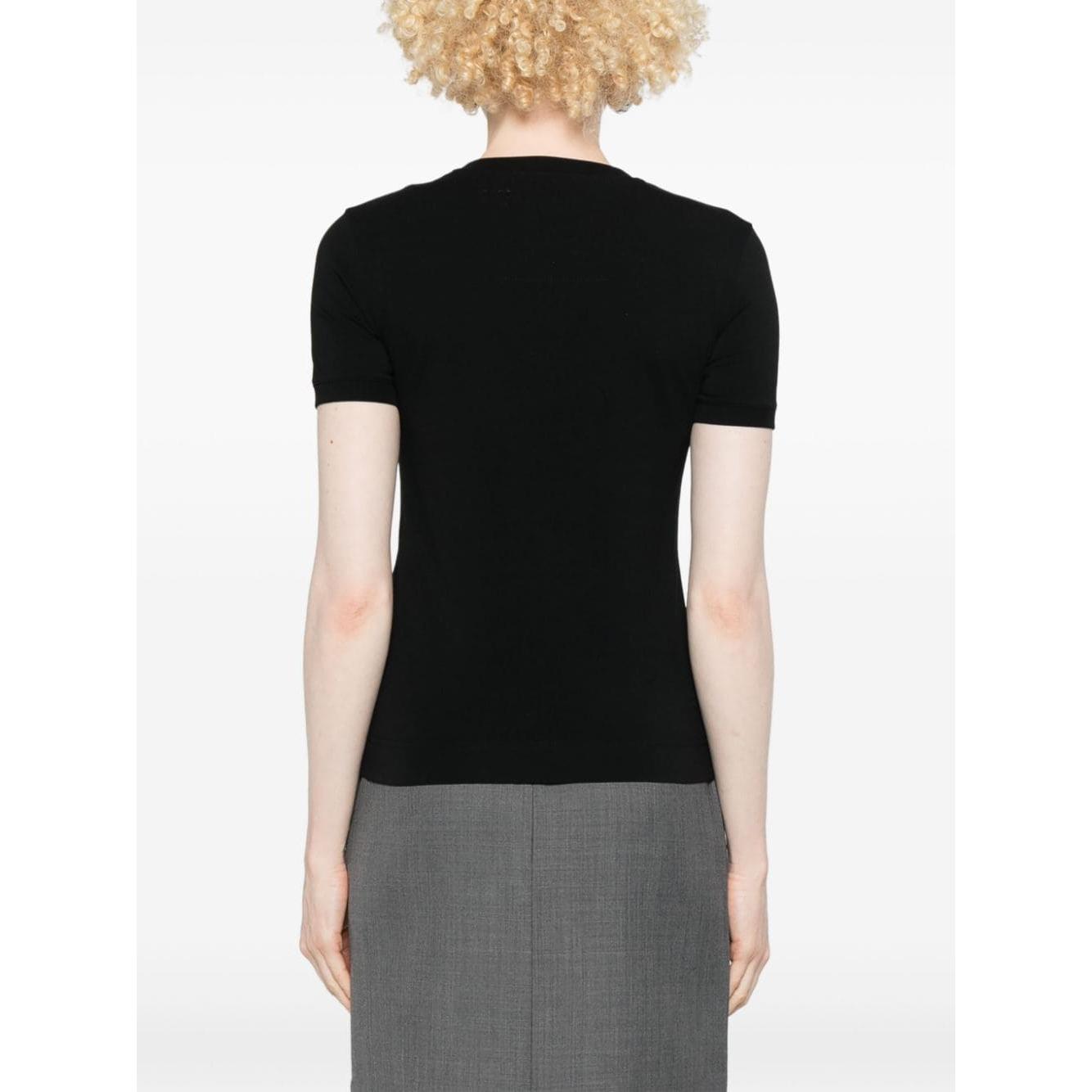 Givenchy T-shirts and Polos Black Topwear Givenchy White Smoke