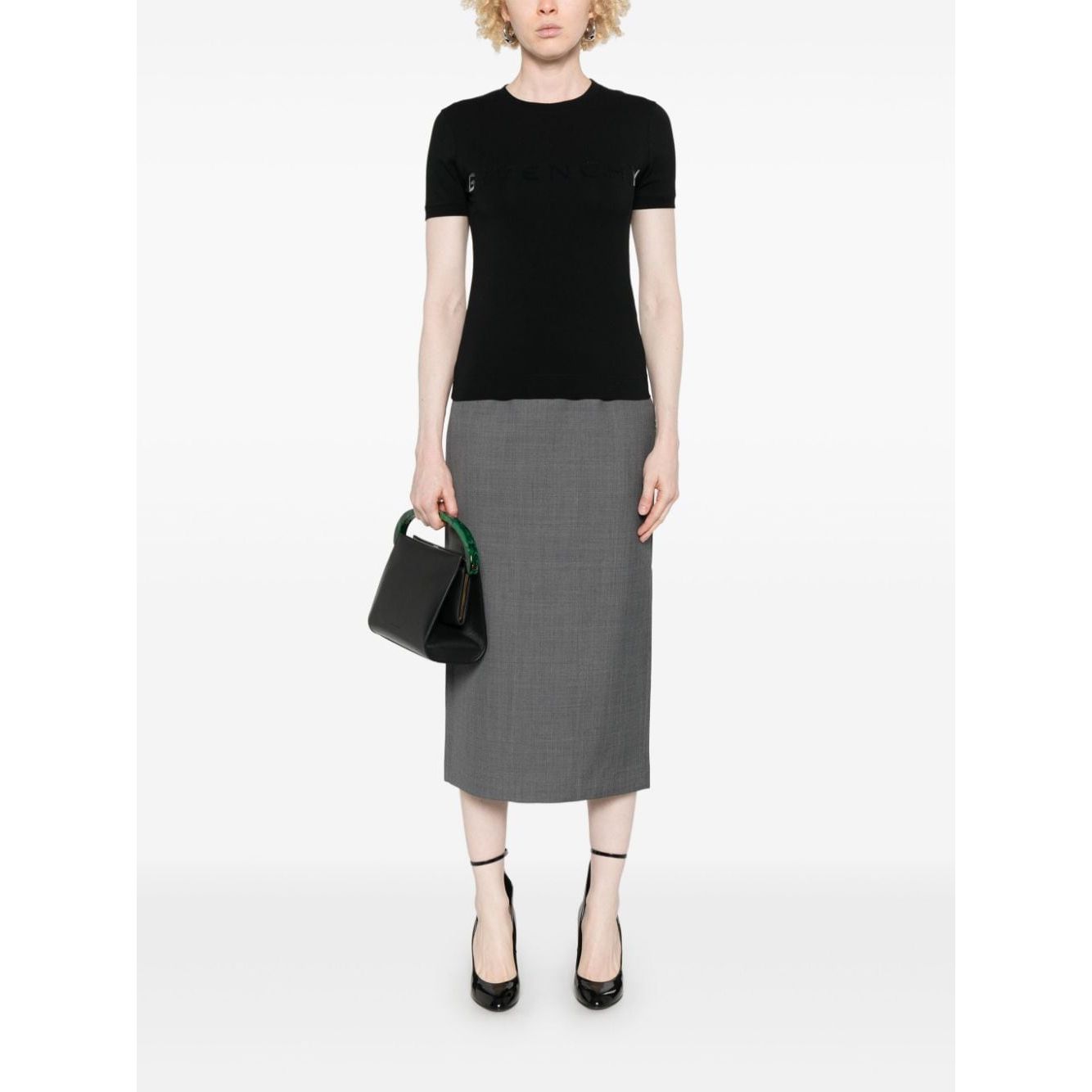 Givenchy T-shirts and Polos Black Topwear Givenchy Dark Slate Gray