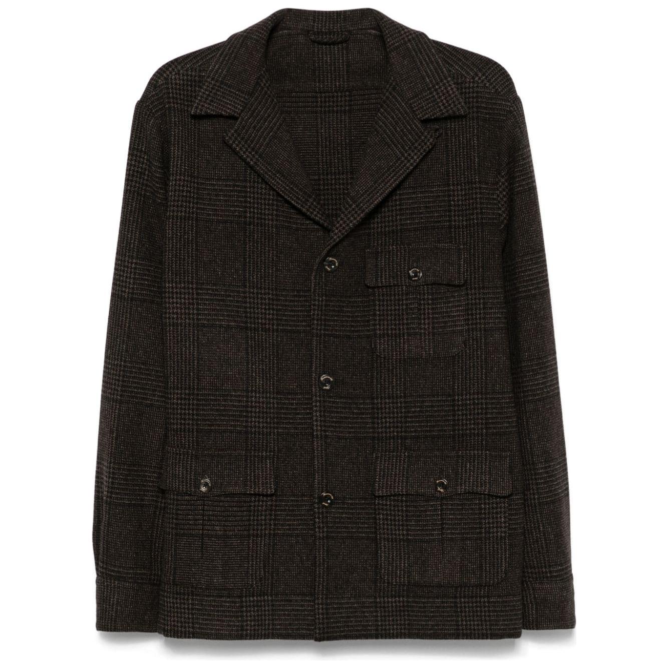 FINAMORE 1925 NAPOLI Jackets Brown Jackets Finamore 1925 Napoli Black