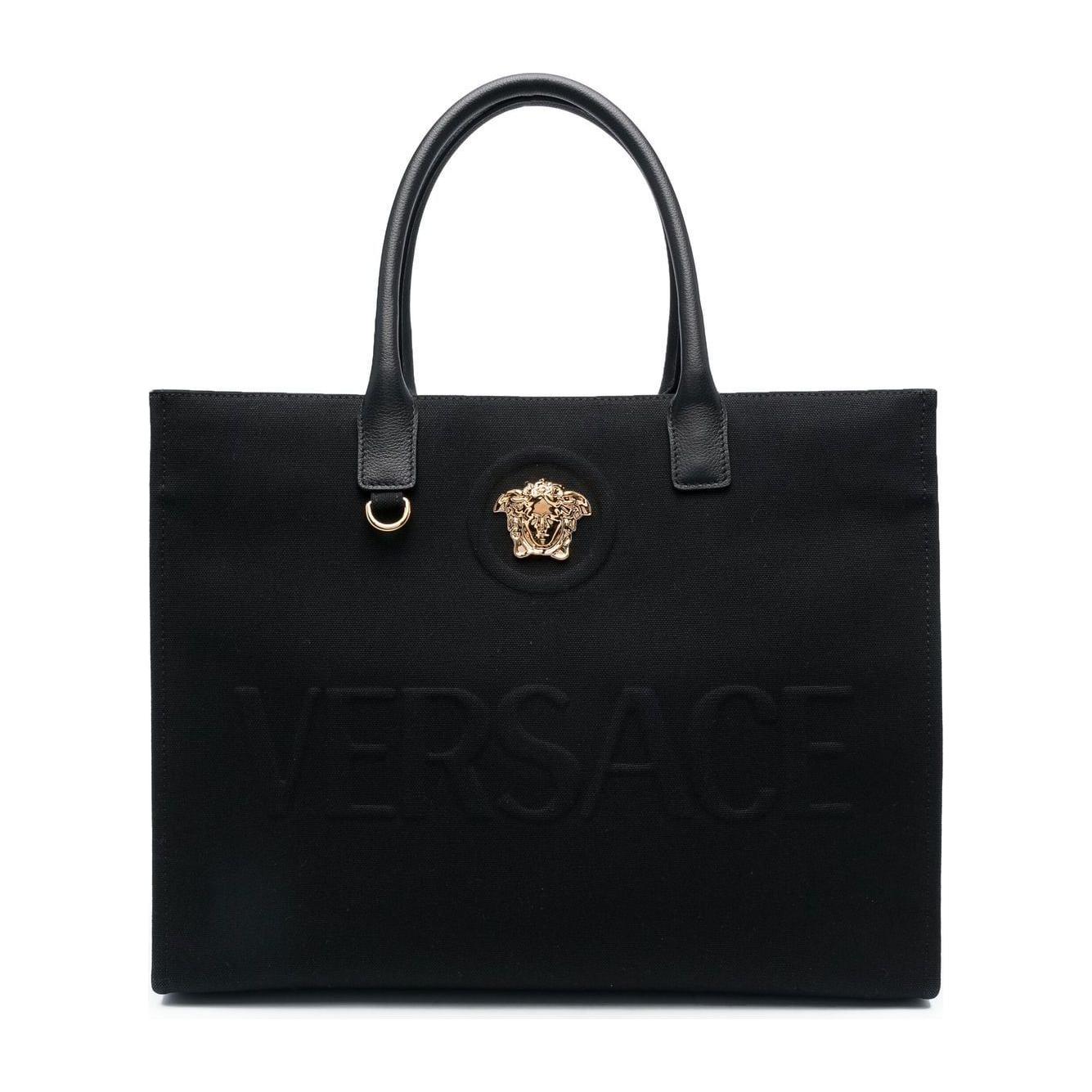 Versace large La Medusa tote bag Shopper Versace Black