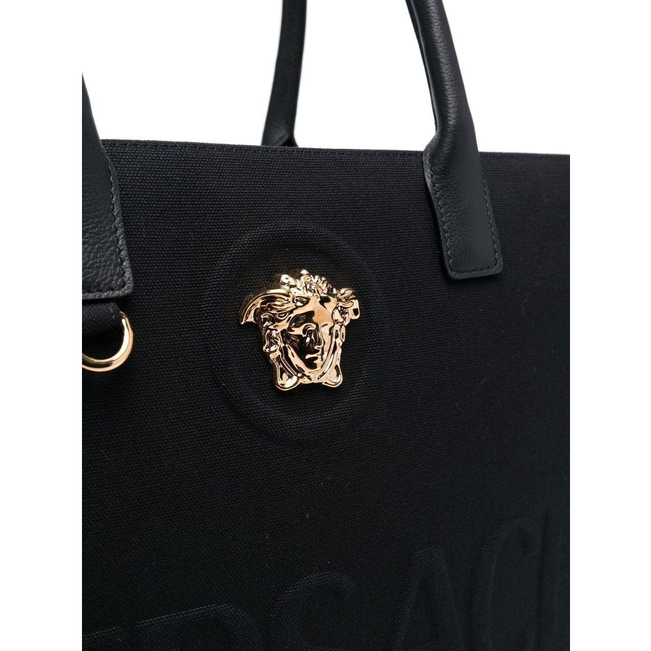 Versace large La Medusa tote bag Shopper Versace Black