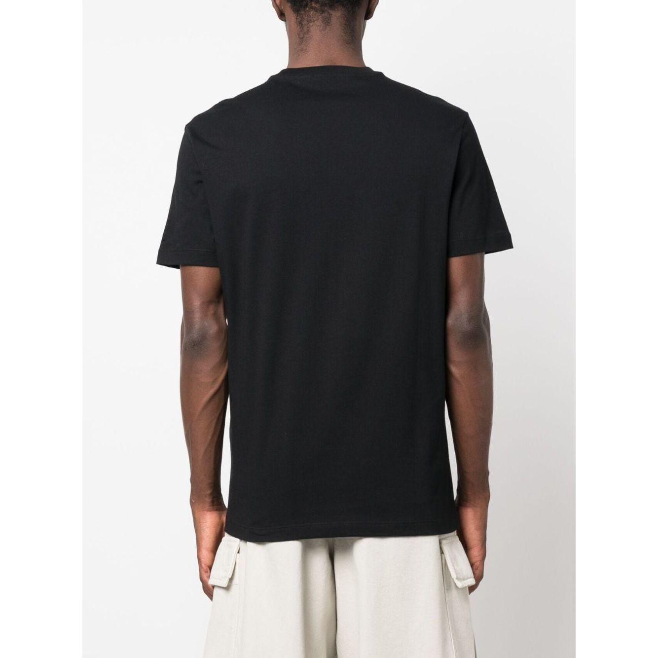Versace Medusa T-Shirt in Black Topwear Versace Lavender