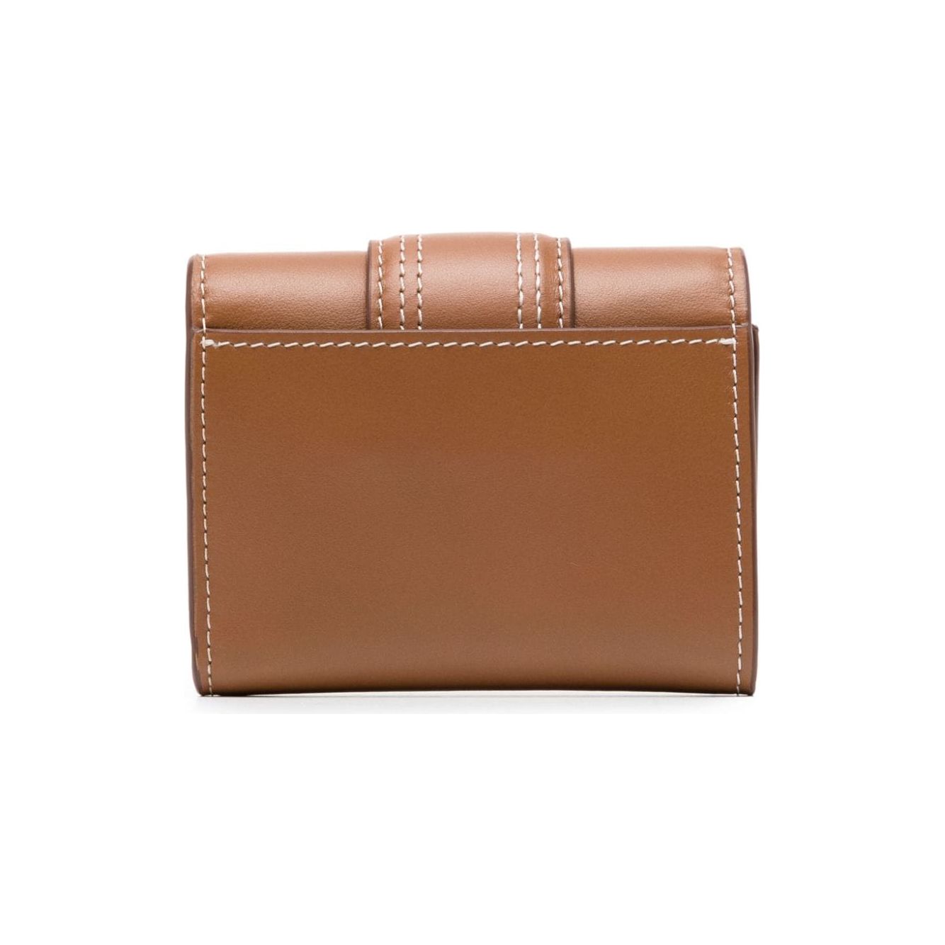 JACQUEMUS Wallets Leather Brown Wallets JACQUEMUS Sienna
