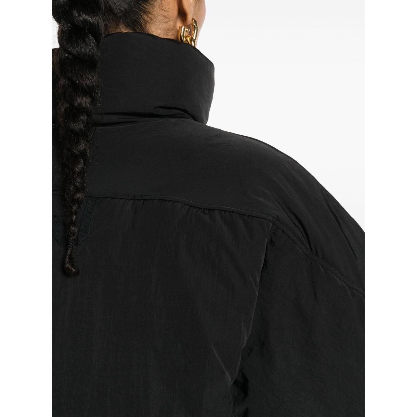 JACQUEMUS Coats Black Jackets JACQUEMUS White Smoke