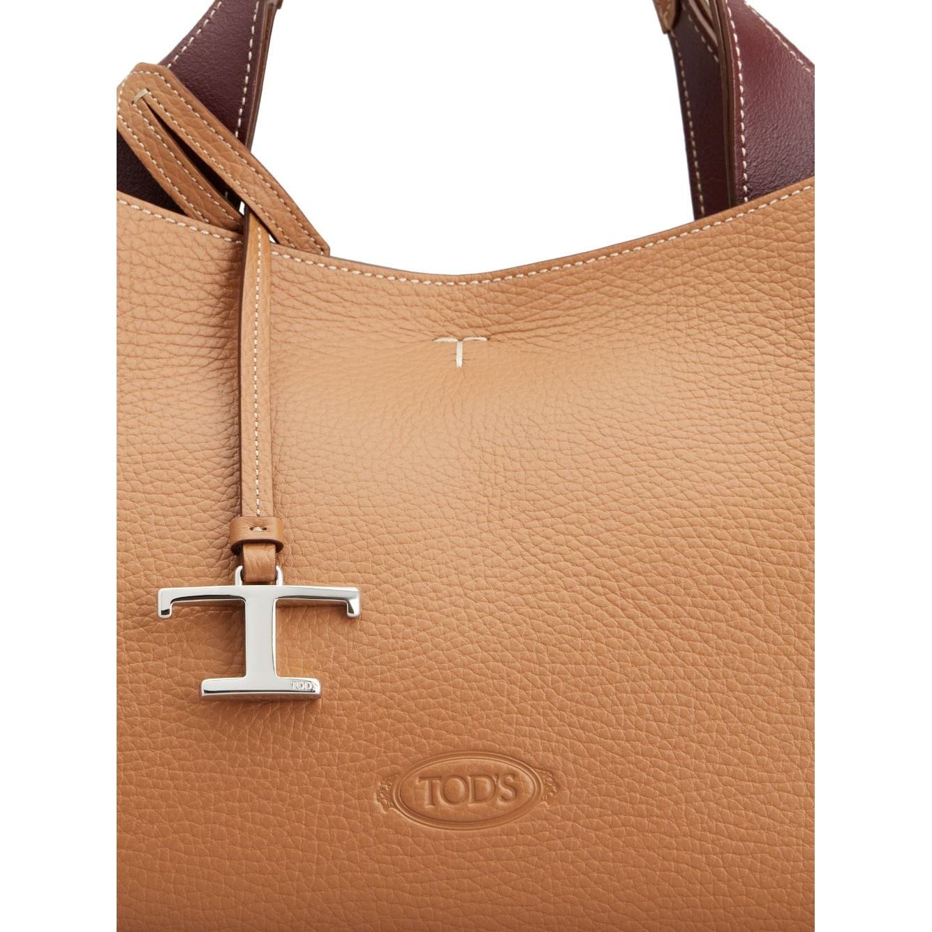 Tod's Mini Leather Bag Shopper Tod'S Rosy Brown