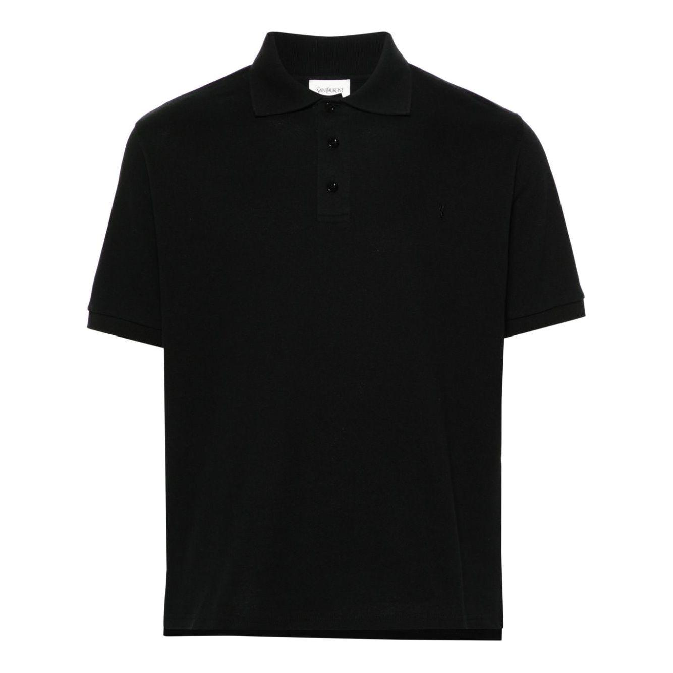 Saint Laurent T-shirts and Polos Black
