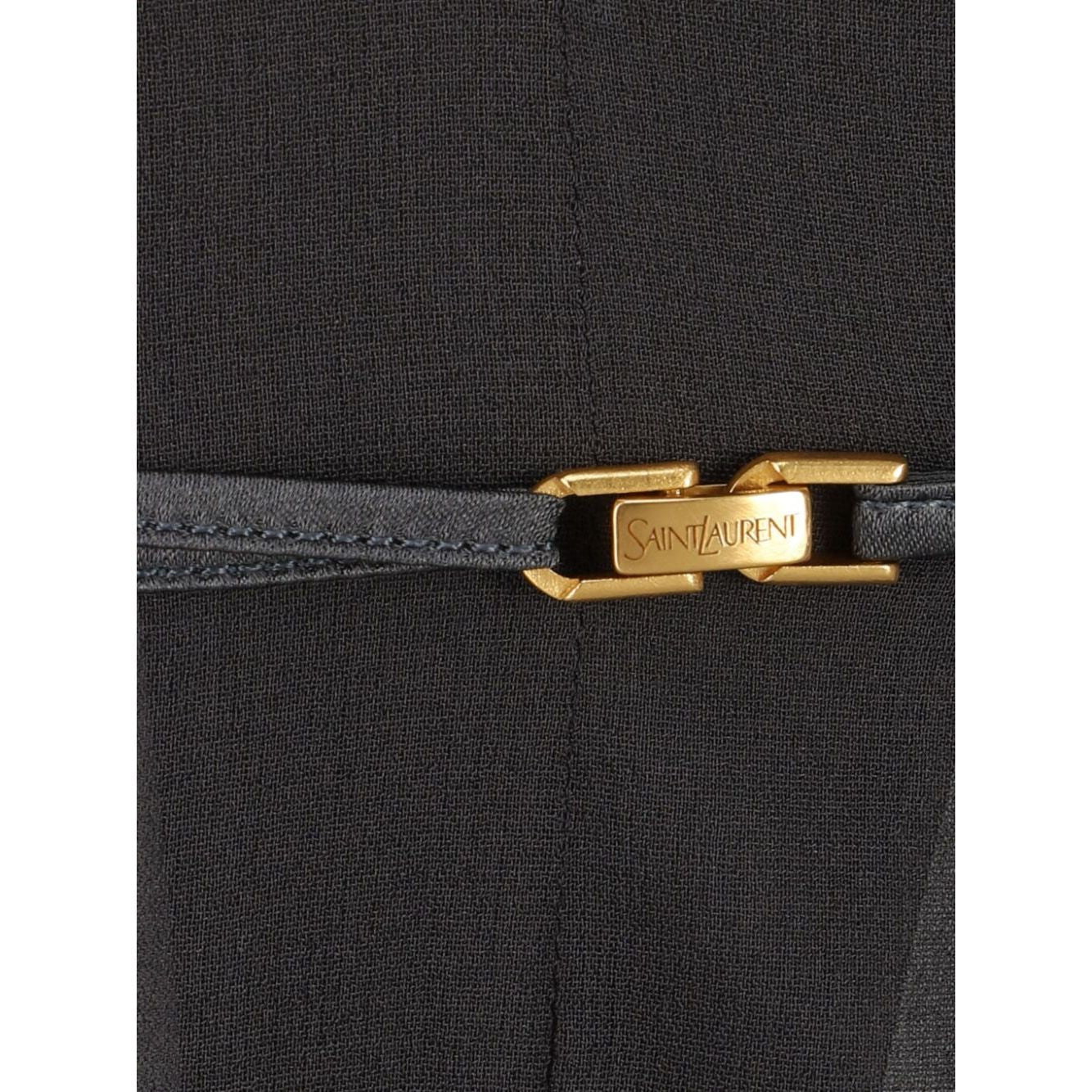 Saint Laurent Top Blue Topwear Saint Laurent Dark Slate Gray