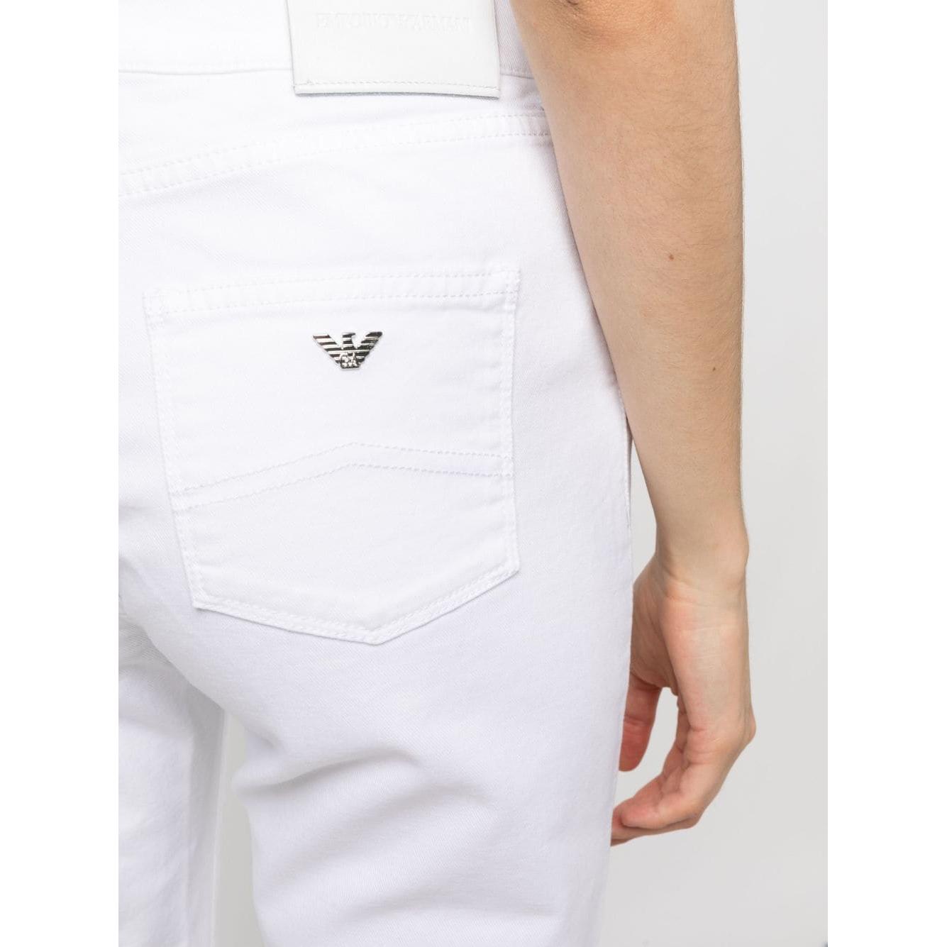 Emporio Armani tonal straight-leg jeans Jeans Emporio Armani Lavender