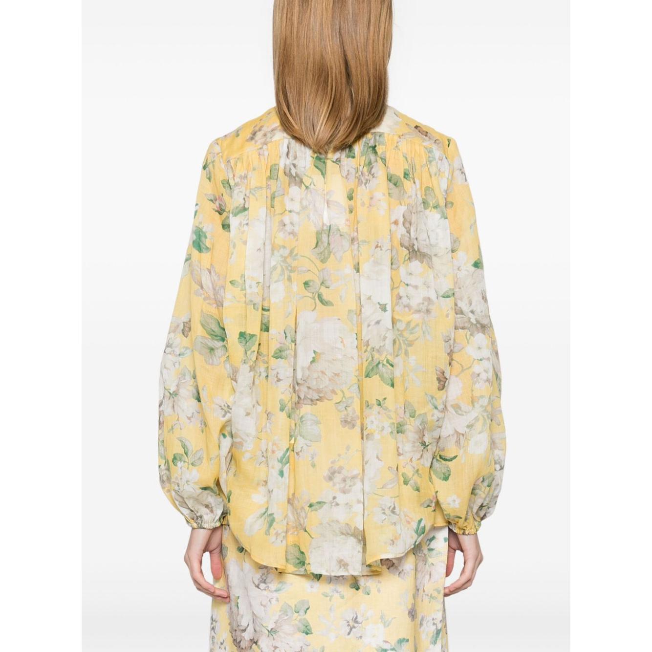 Zimmermann Shirts Yellow Shirts Zimmermann Antique White