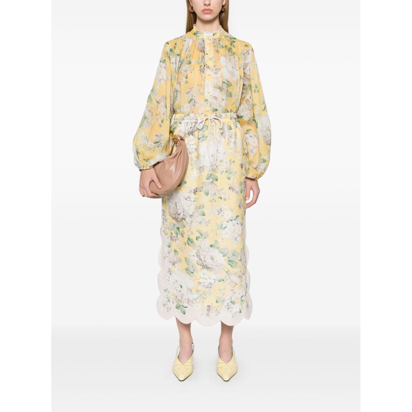 Zimmermann Shirts Yellow Shirts Zimmermann Beige