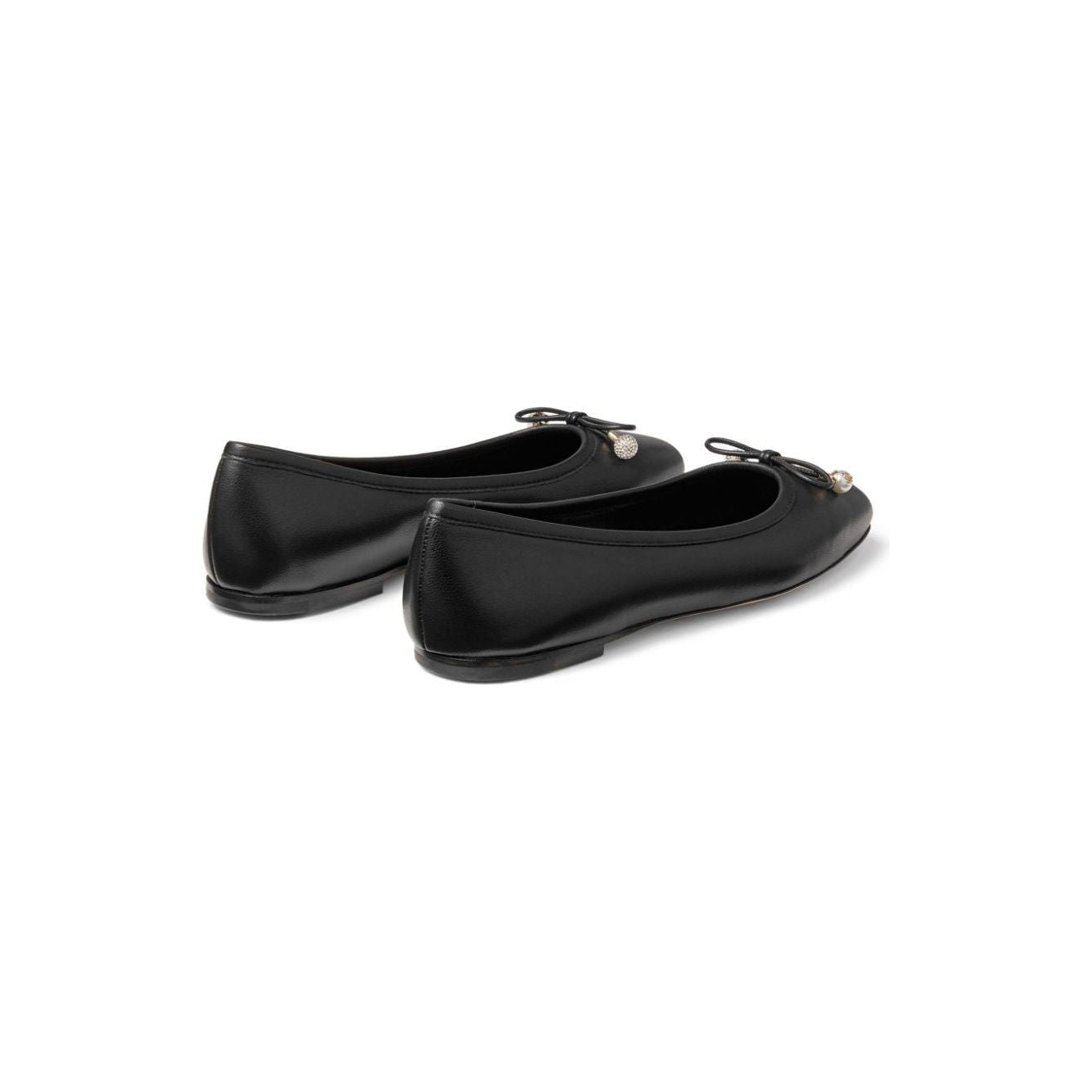 Jimmy Choo Elme Flat with Pearl embellishment Flat Shoes Jimmy Choo Dark Slate Gray