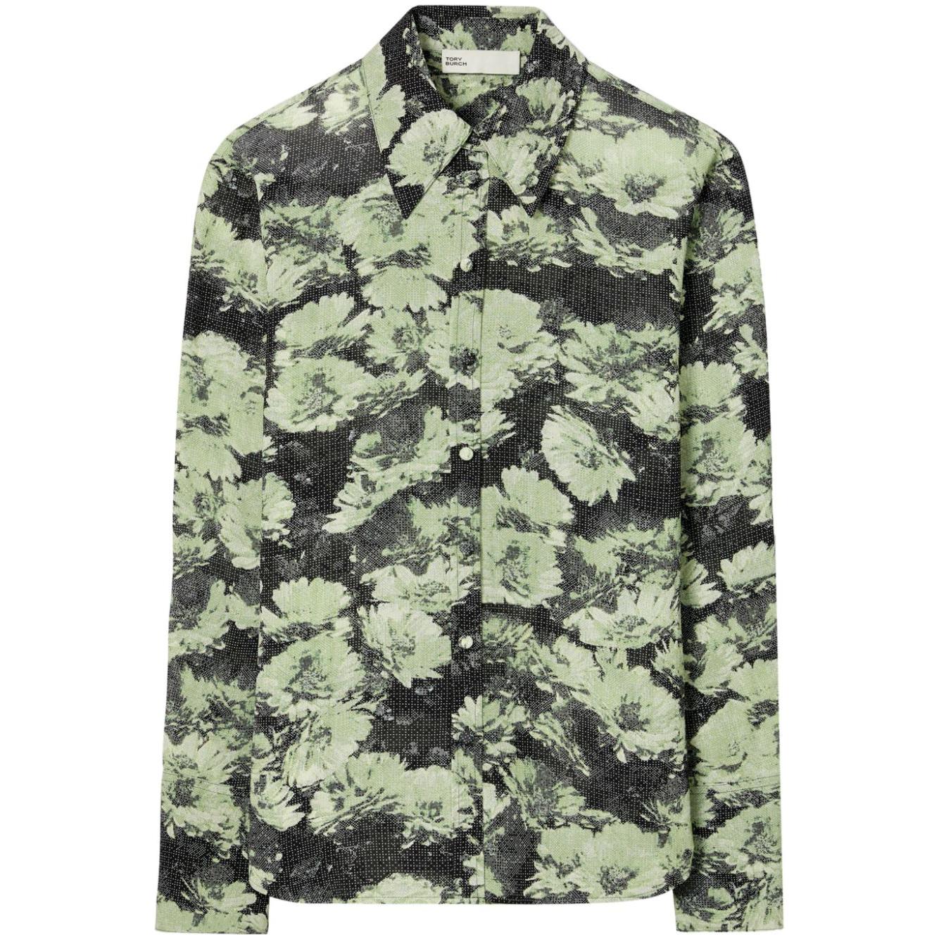 Tory Burch Shirts Green Shirts Tory Burch Dark Gray
