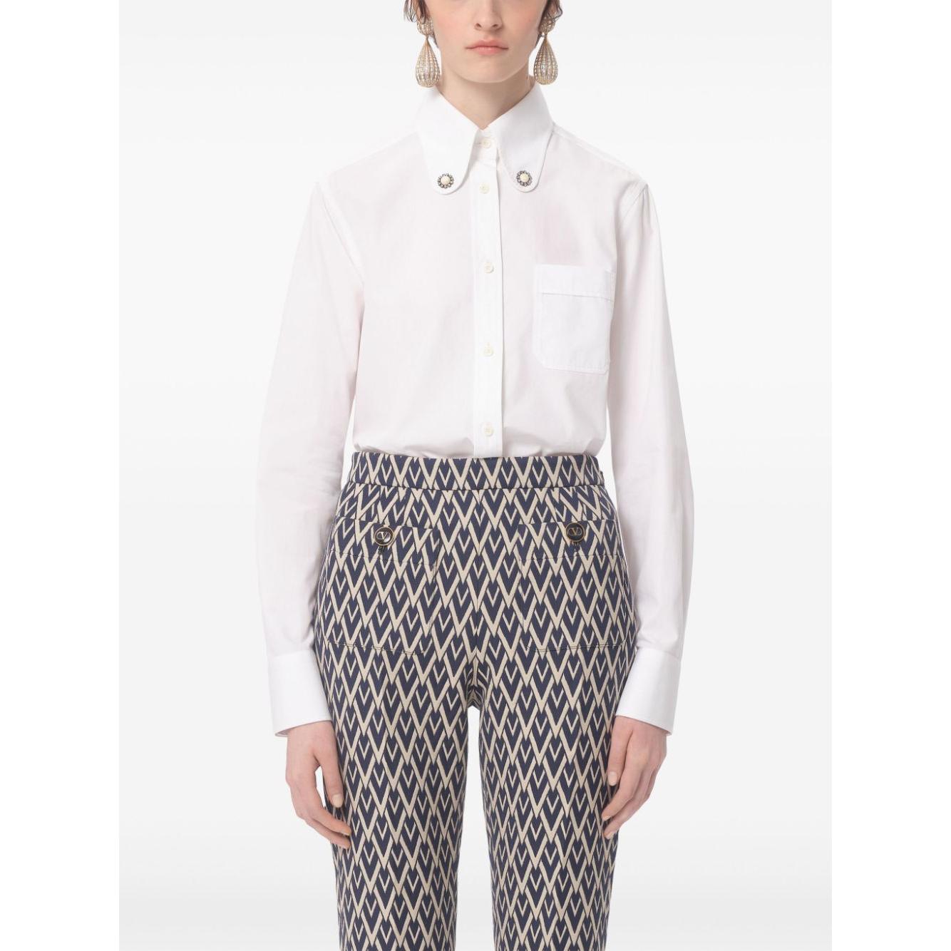 Valentino Shirts White Shirts Valentino White Smoke
