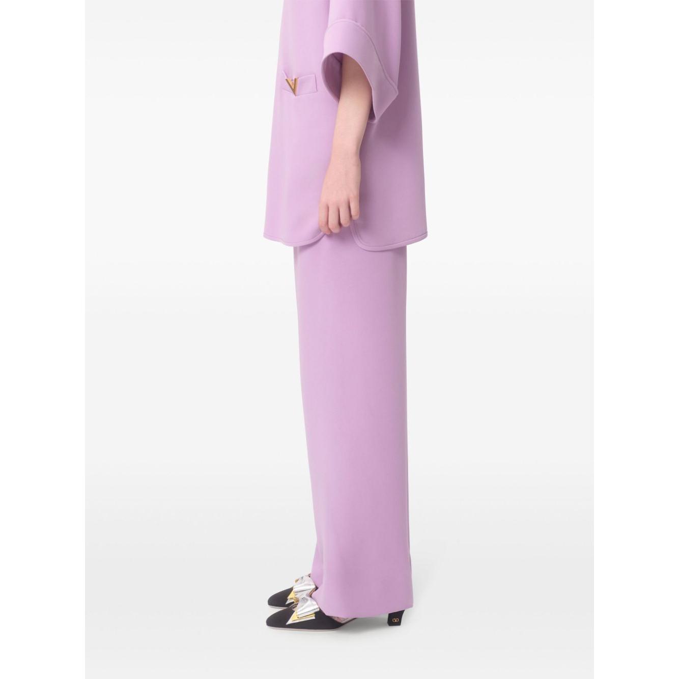 Valentino Trousers Lilac Trousers Valentino Lavender
