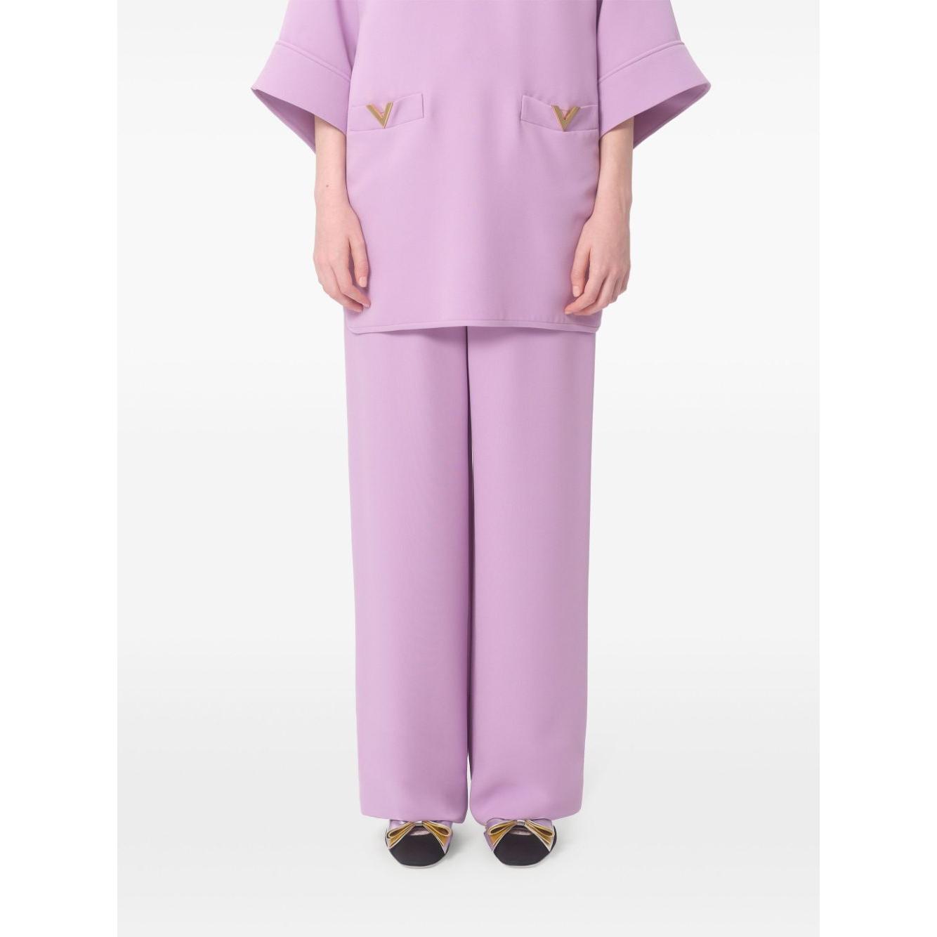 Valentino Trousers Lilac Trousers Valentino Lavender