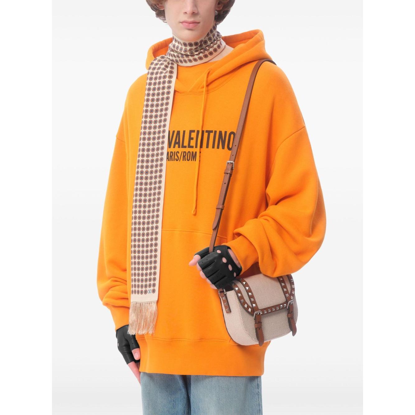 Valentino Sweaters Orange Topwear Valentino White Smoke