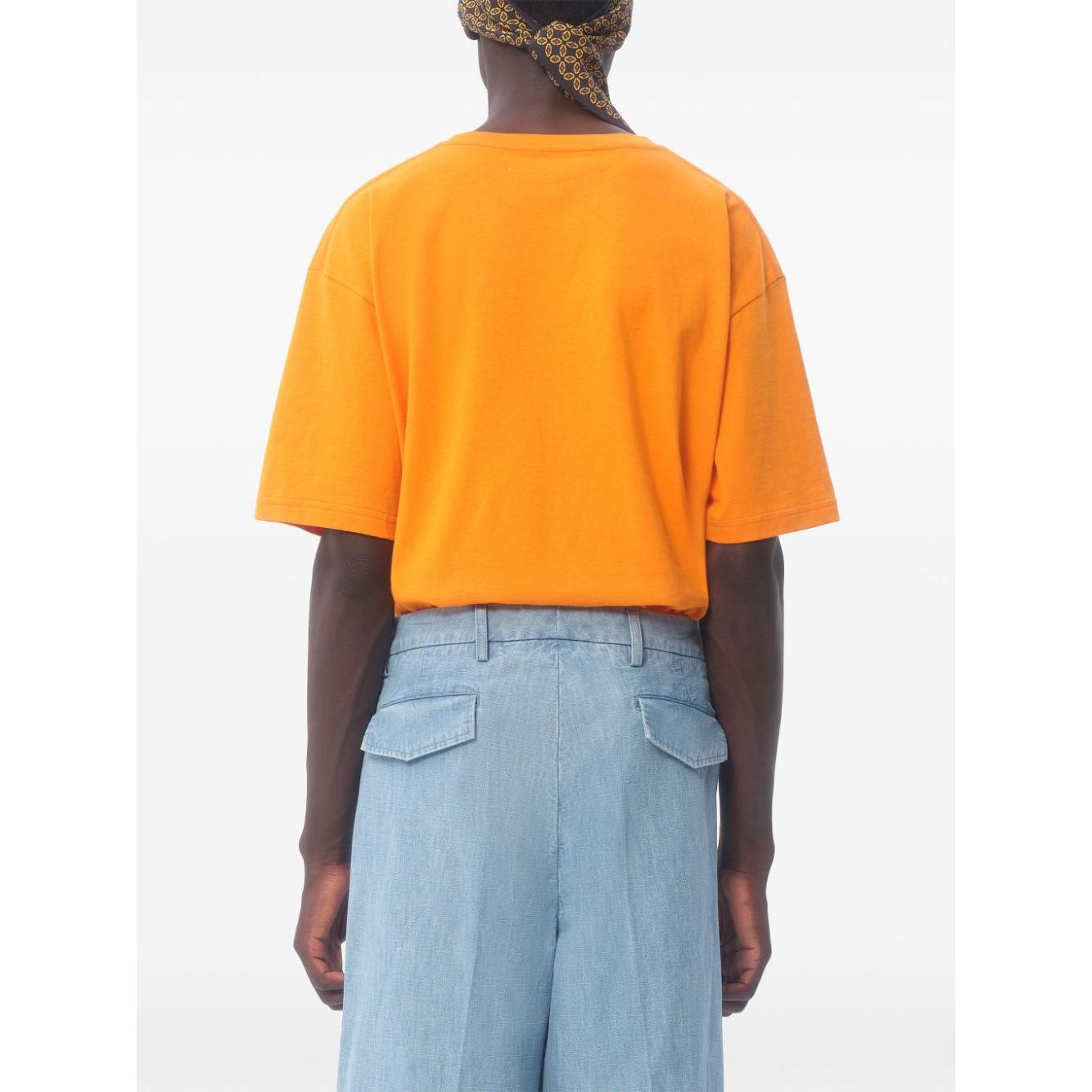 Valentino T-shirts and Polos Orange Topwear Valentino Lavender