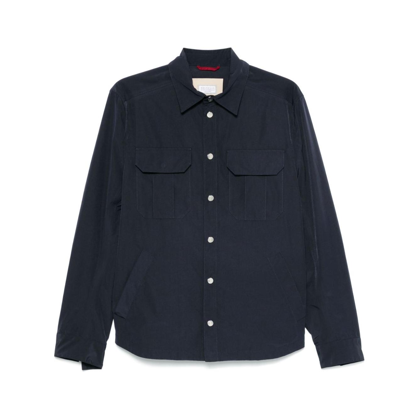 Brunello Cucinelli Jackets Blue Jackets Brunello Cucinelli Dark Slate Gray