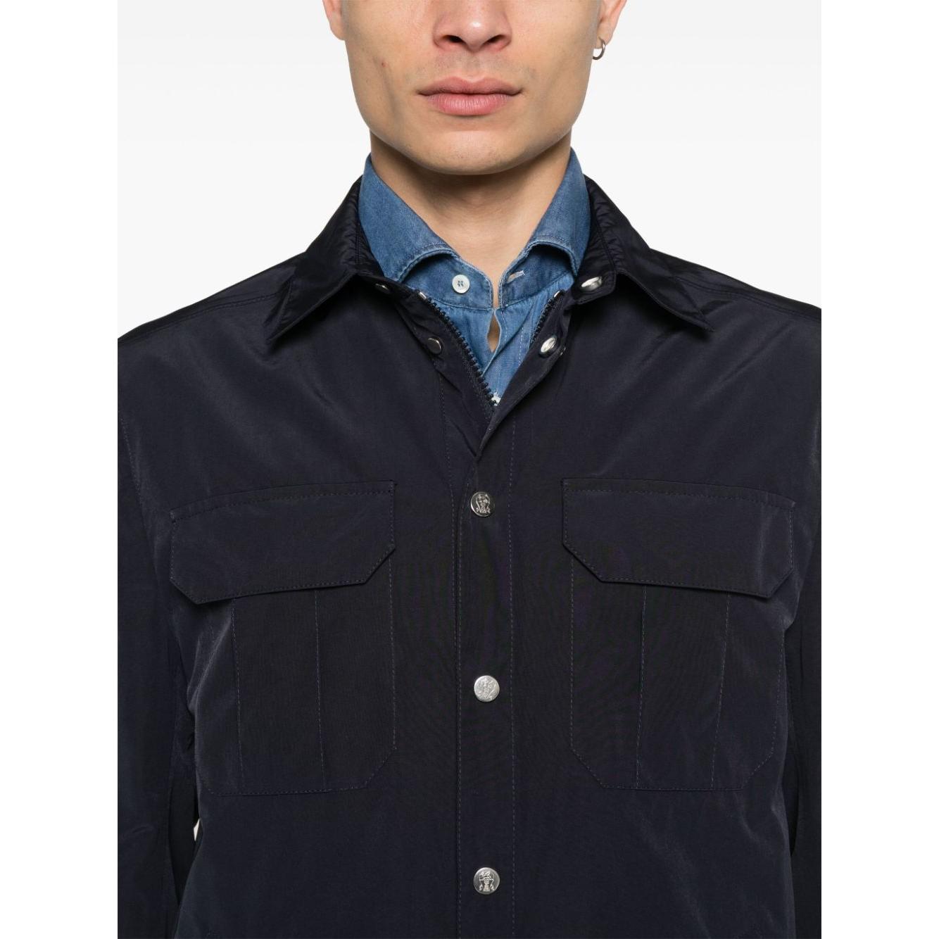 Brunello Cucinelli Jackets Blue Jackets Brunello Cucinelli Antique White