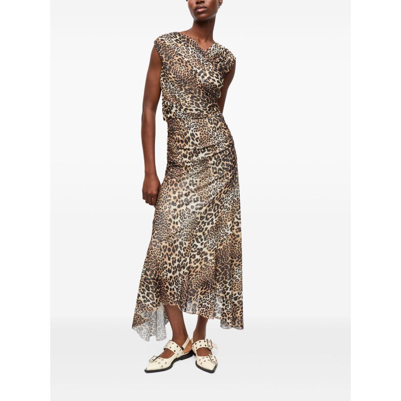 GANNI Dresses Brown