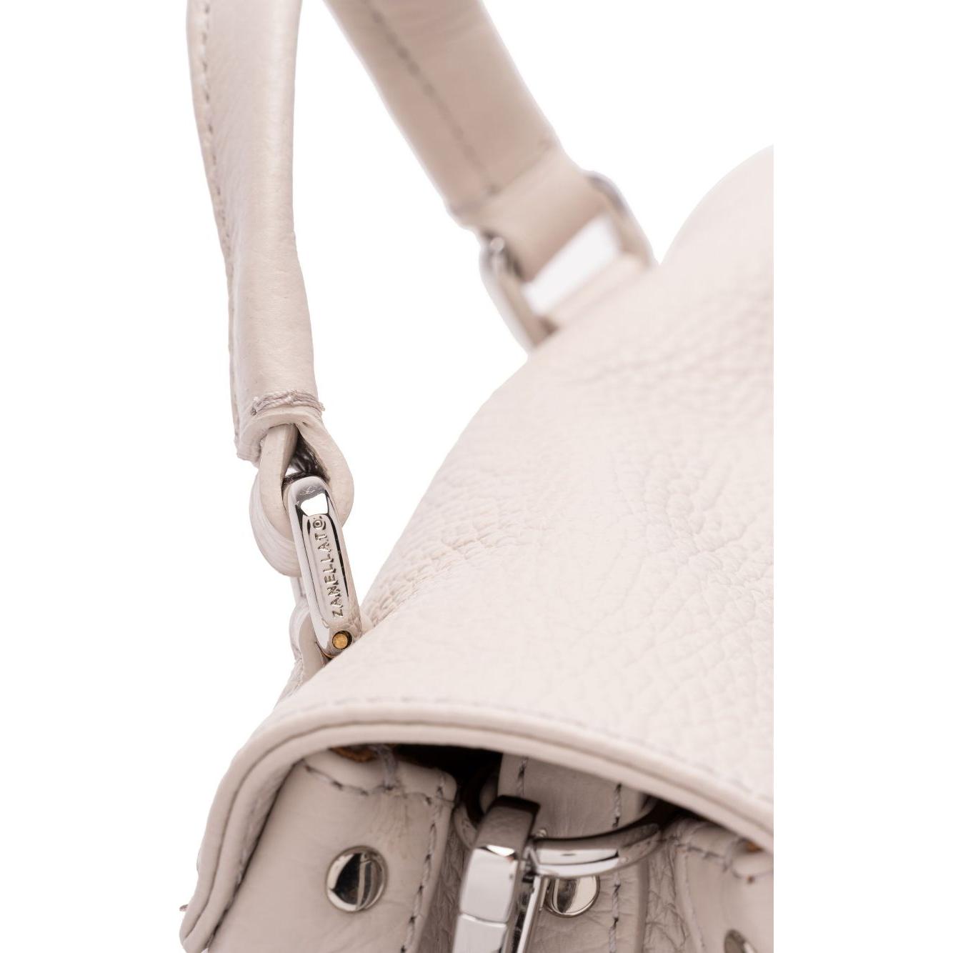 Zanellato Postina baby leather handbag Handbag Zanellato Light Gray