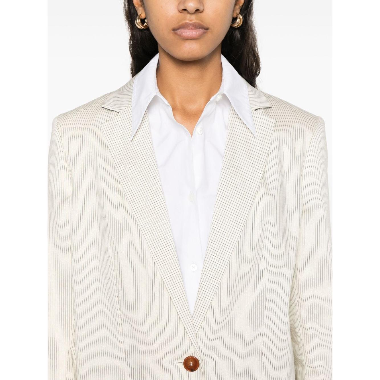 Alysi Jackets White Jackets Alysi Beige