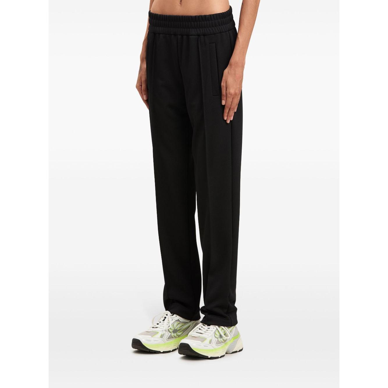 Palm Angels curved logo track pants Trousers Palm Angels Black