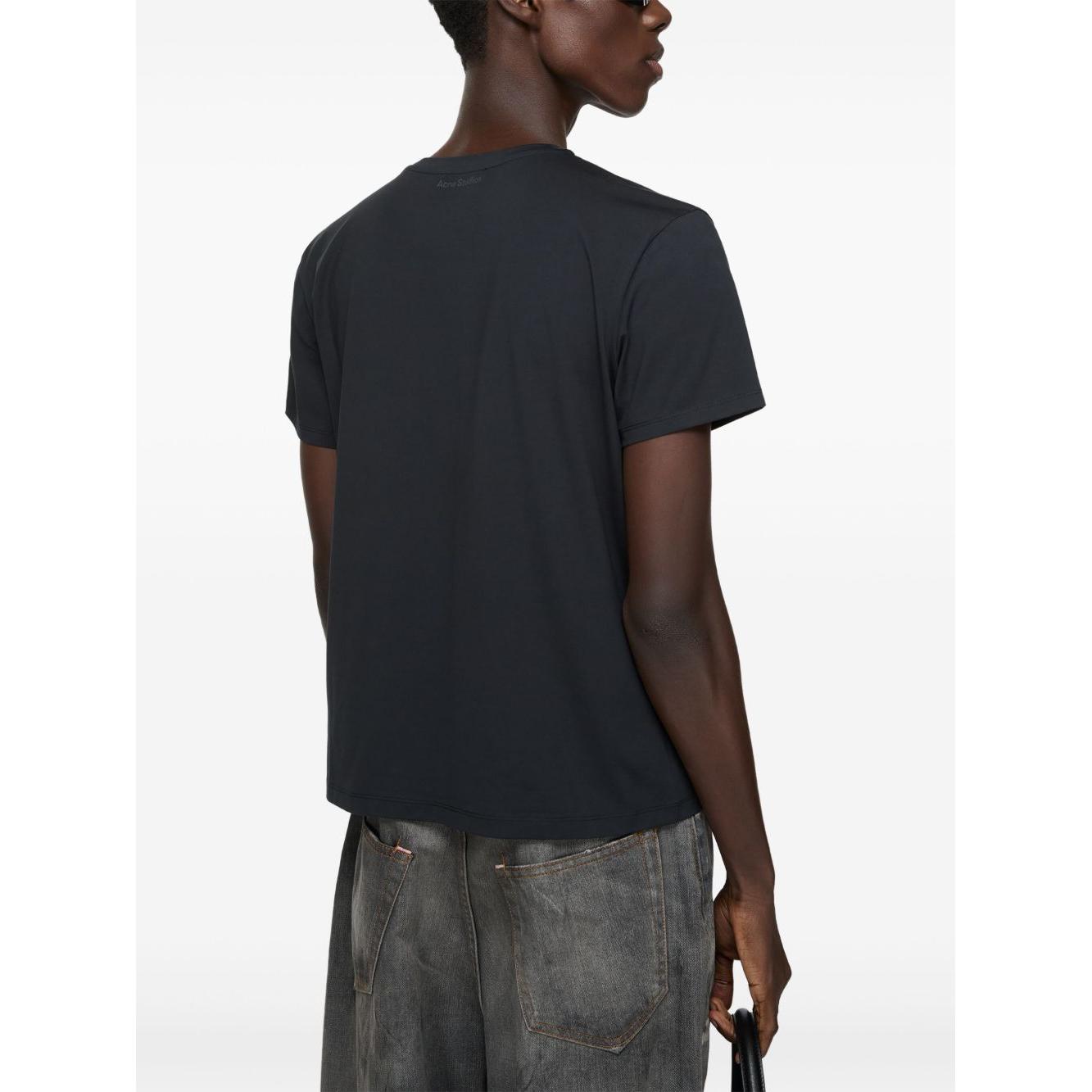Acne regular fit T-shirt Topwear Acne Dark Slate Gray
