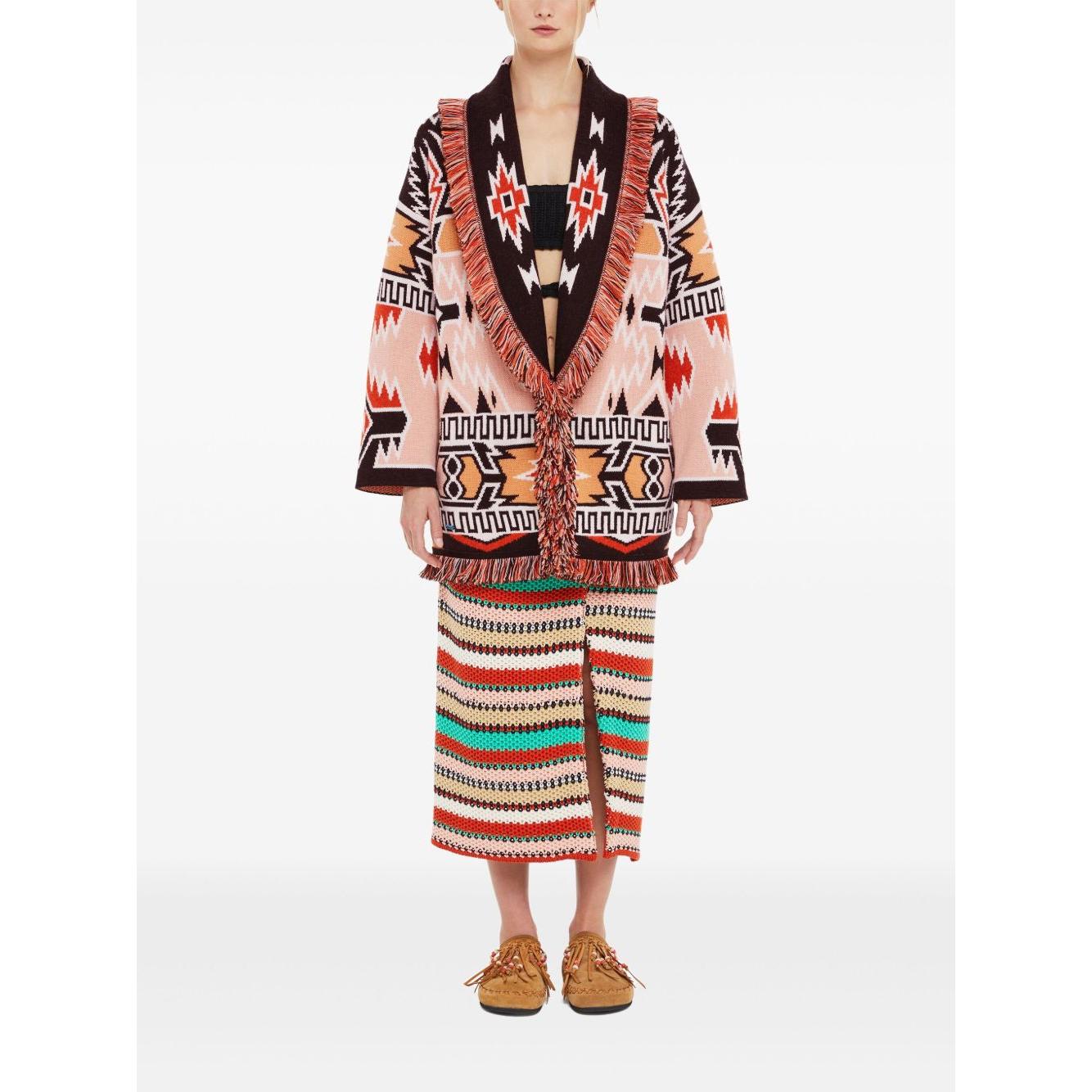 Alanui Geometric Roots cardigan