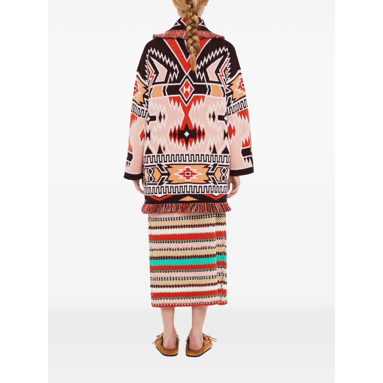 Alanui Geometric Roots cardigan