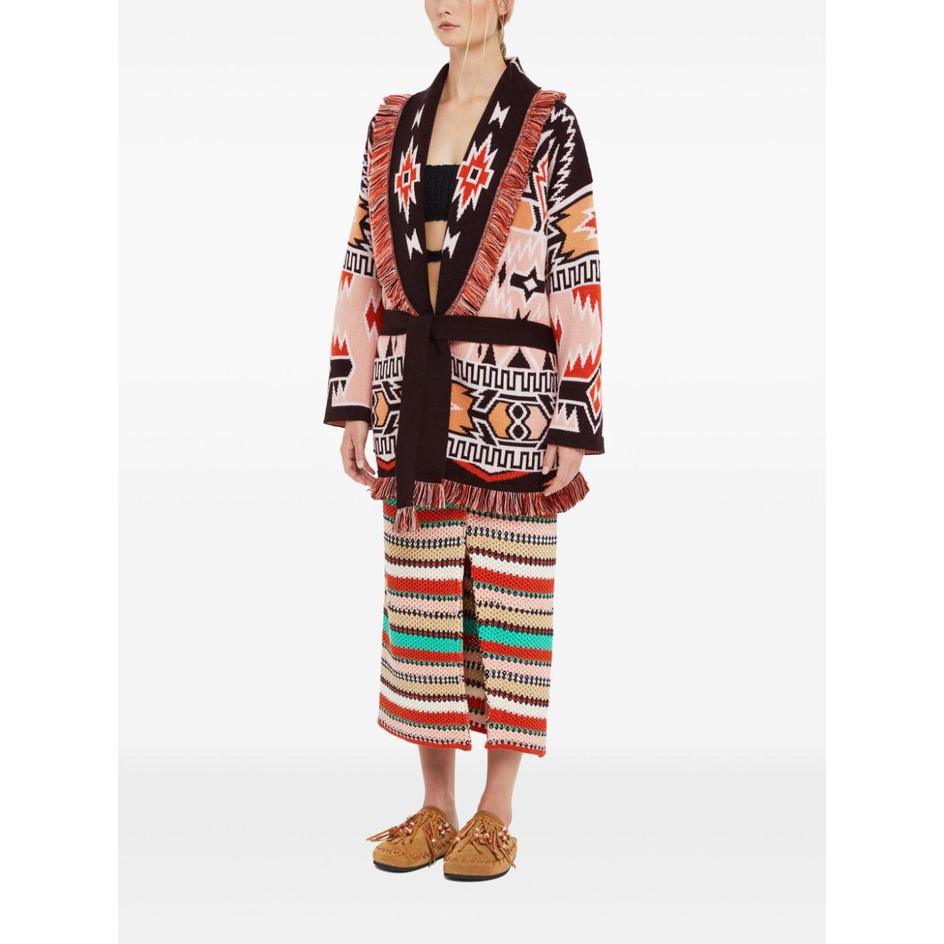 Alanui Geometric Roots cardigan