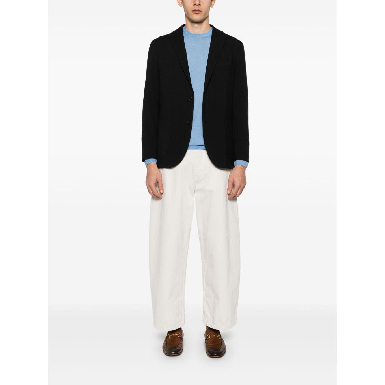 Boglioli Two-button blazer Jackets Boglioli White Smoke