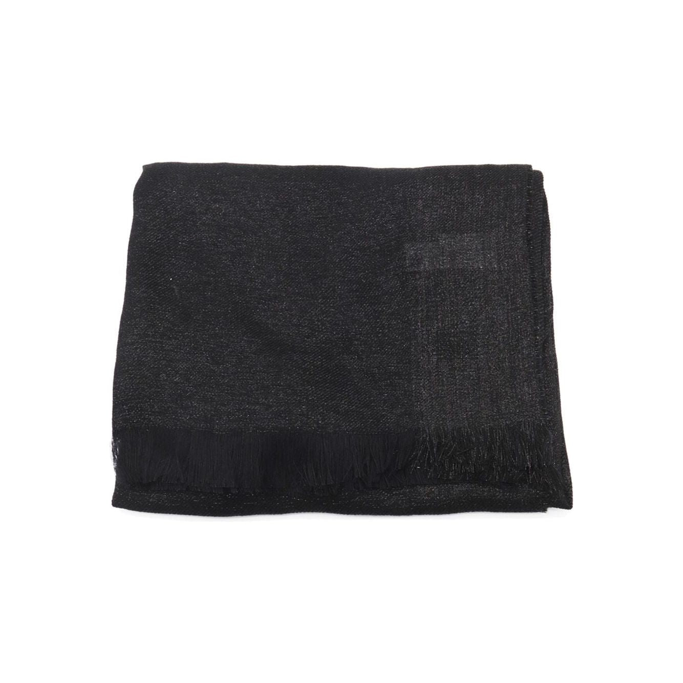 Fabiana Filippi Scarfs Black Scarves Hats & Gloves Fabiana Filippi Dark Slate Gray