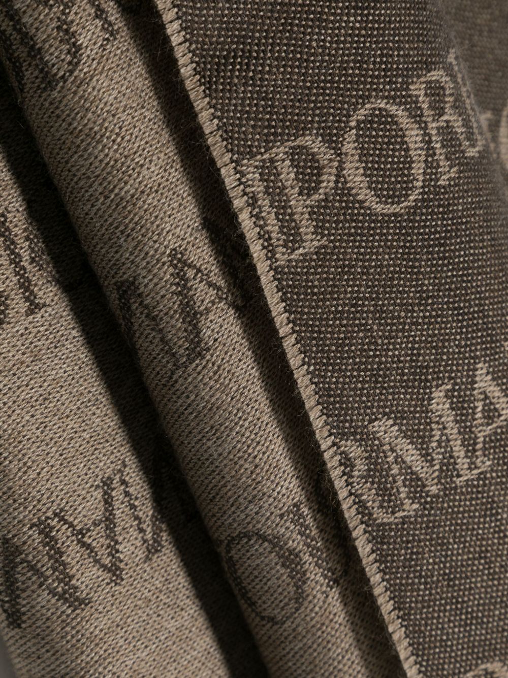 Emporio Armani Scarfs Brown Scarves Hats & Gloves Emporio Armani Dark Slate Gray