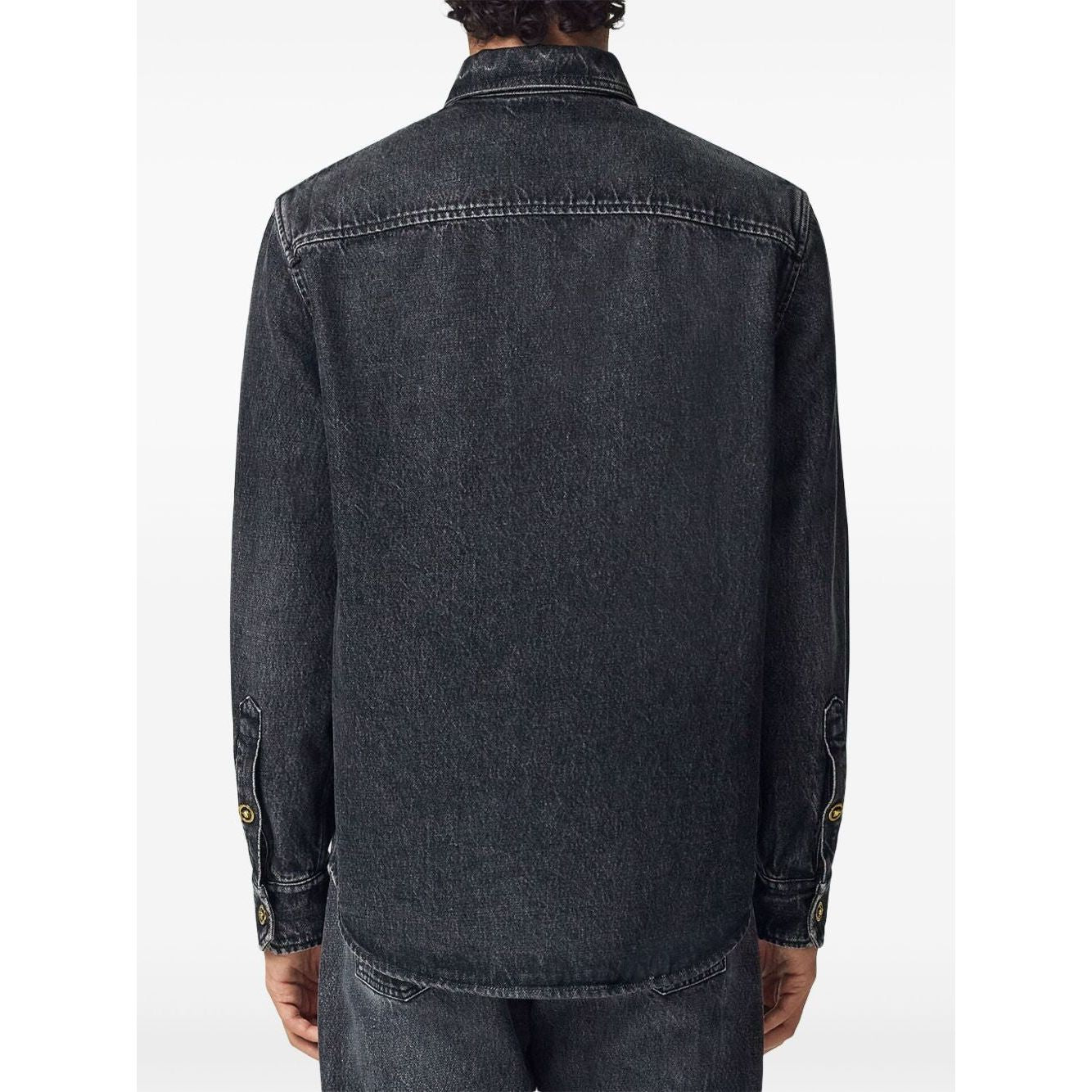 Versace denim shirt Shirts Versace White Smoke