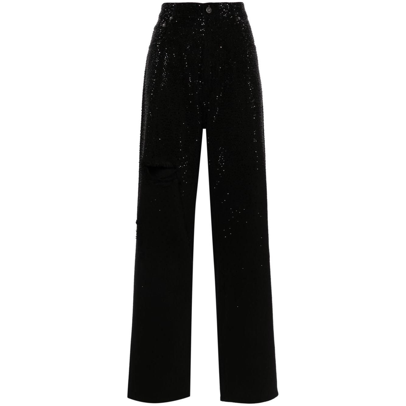 Golden Goose crystal embellished jeans Jeans Golden Goose Black