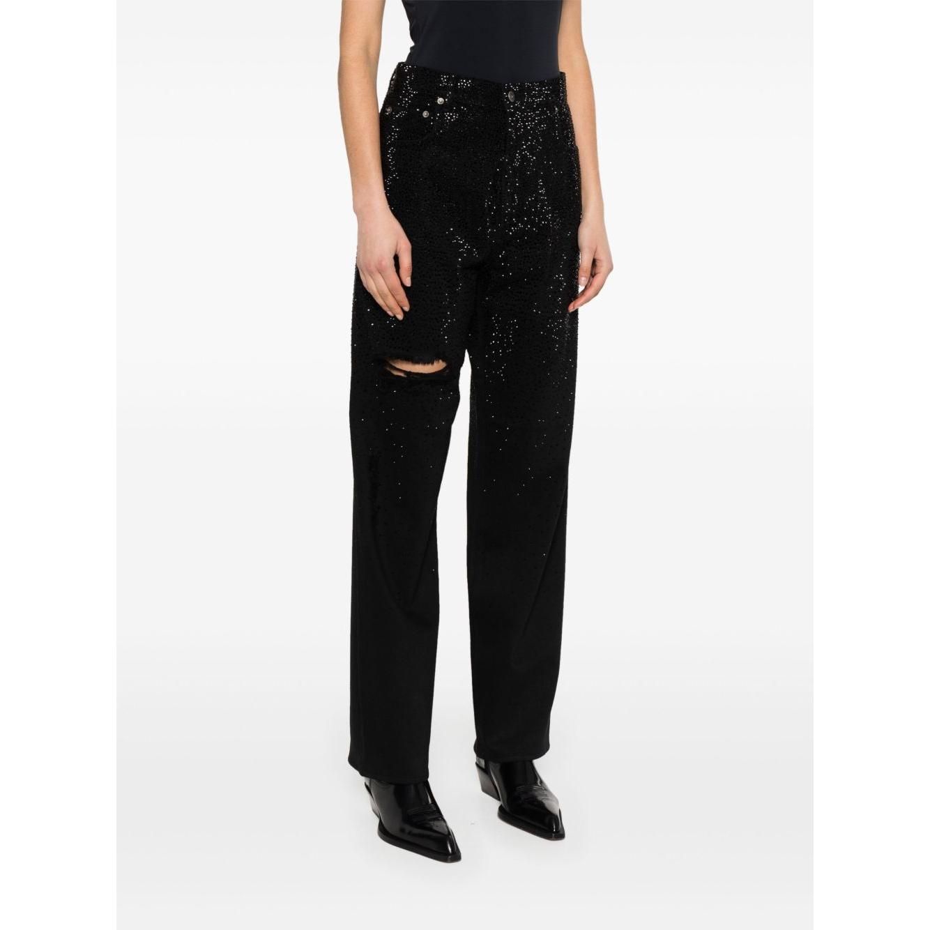 Golden Goose crystal embellished jeans Jeans Golden Goose Black
