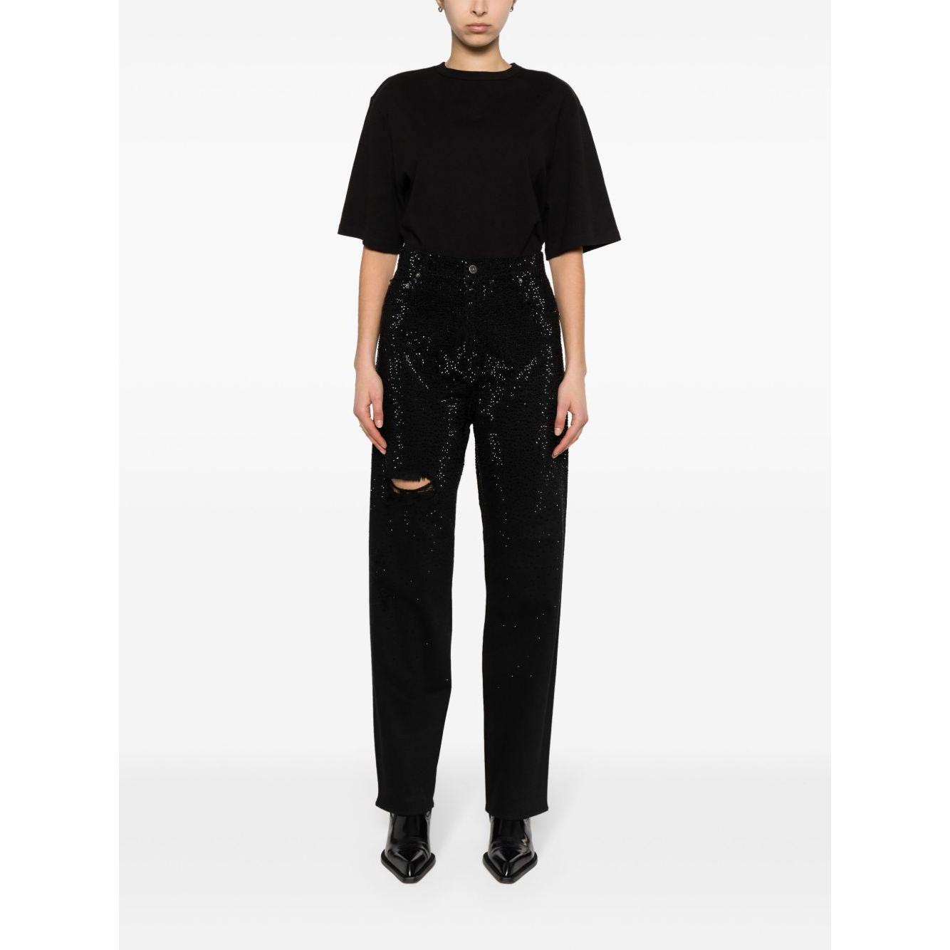 Golden Goose crystal embellished jeans Jeans Golden Goose Black