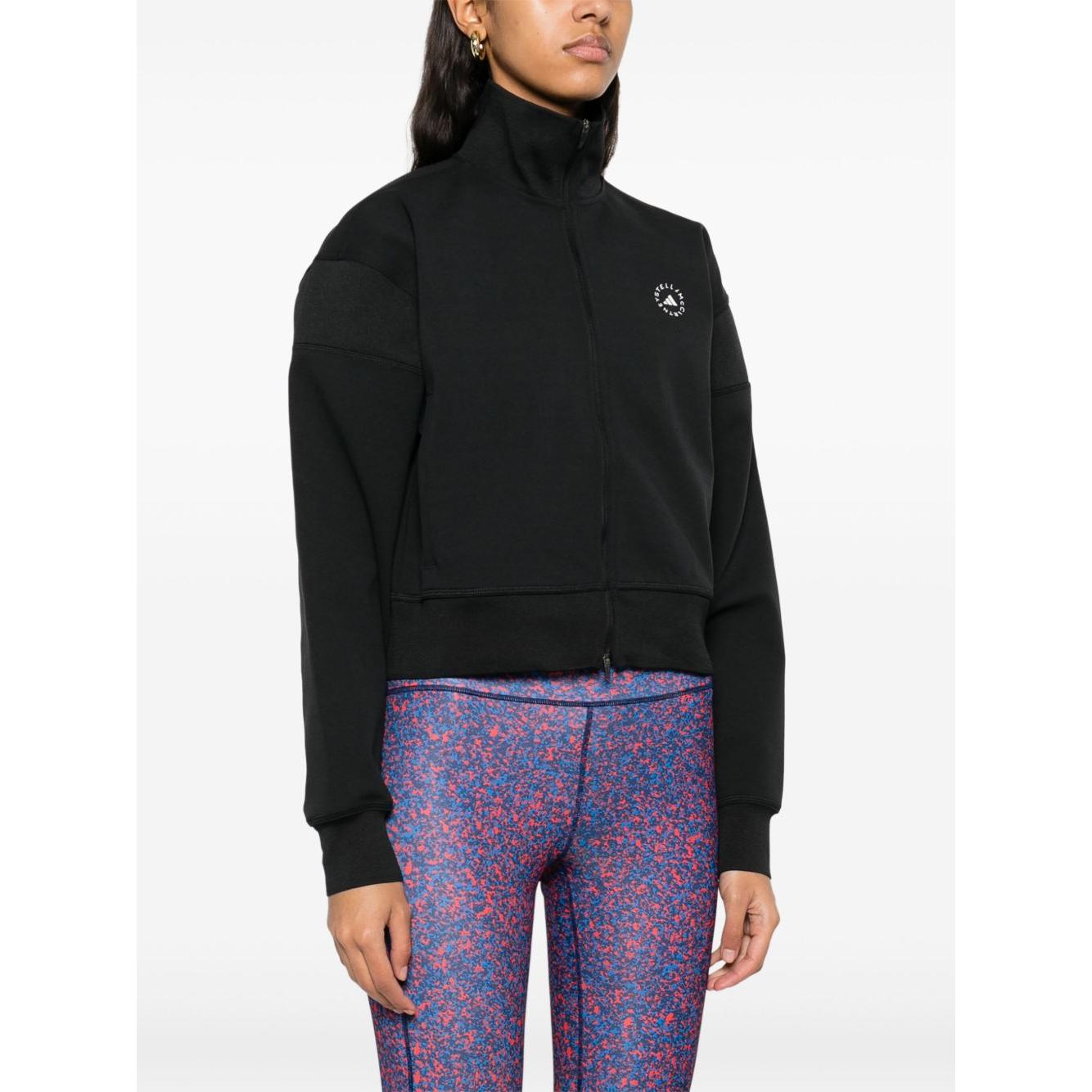 Adidas By Stella McCartney logo knitted track jacket Topwear Adidas By Stella McCartney Dark Slate Gray